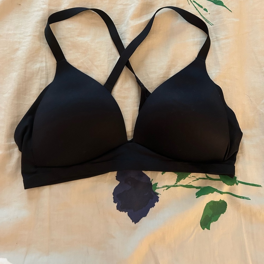 Black Sunnie Wireless Aerie Bra